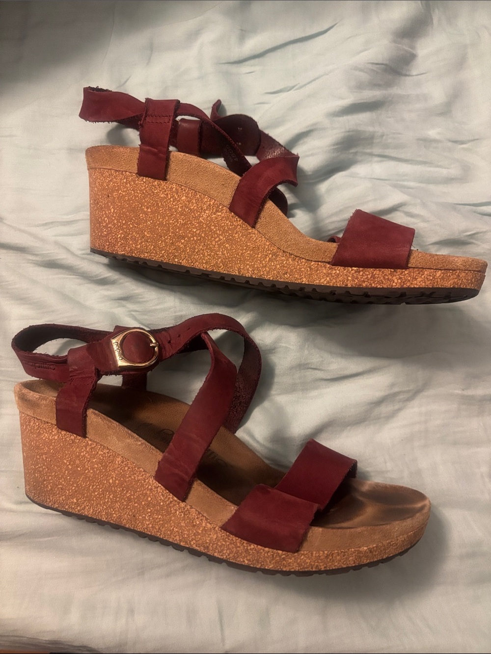 Birkenstock Papillio Sibyl Wedges Size 41-10.5